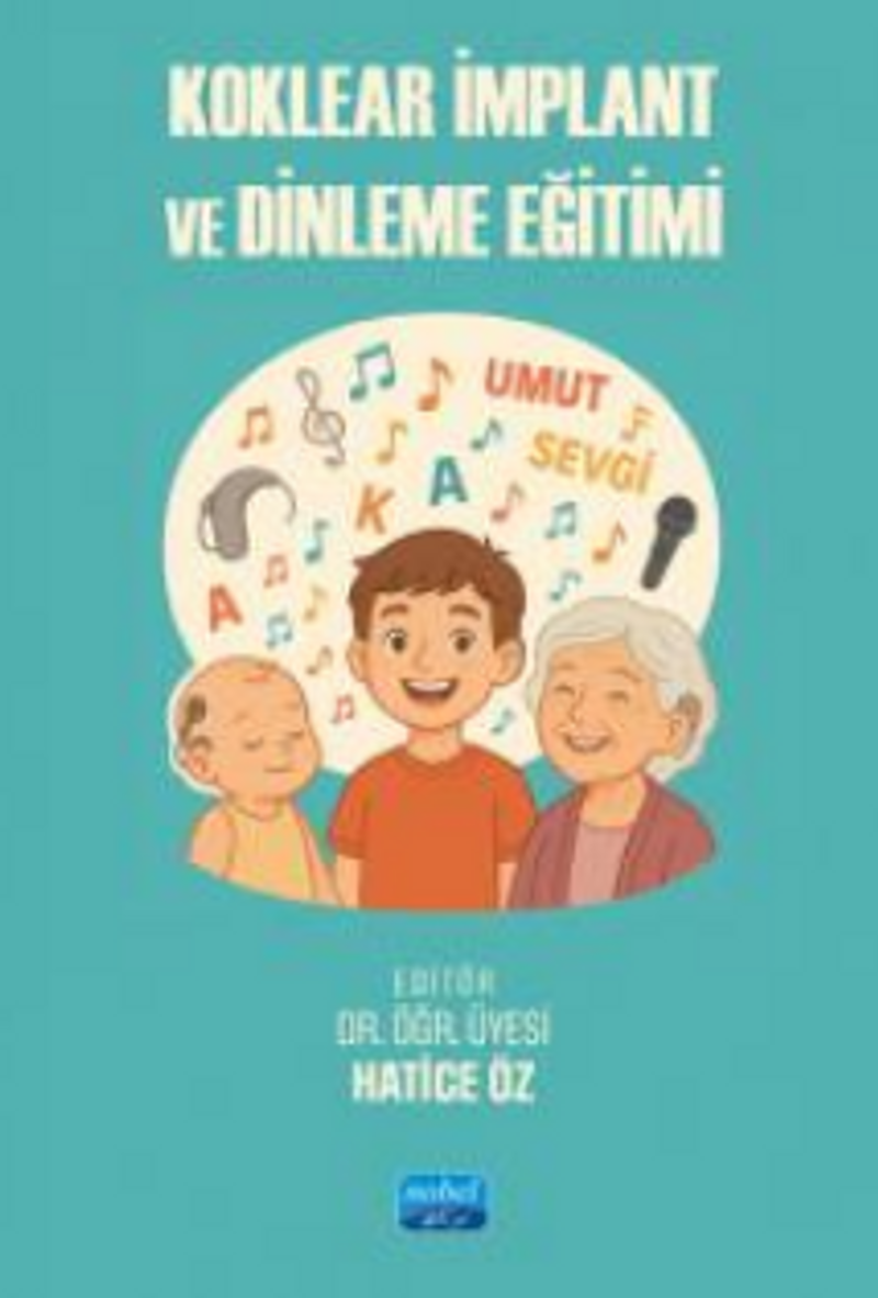 Koklear İmplant ve Dinleme Eğitimi kitap kapağı