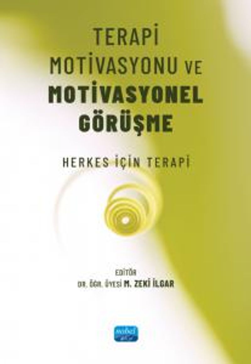 Terapi Motivasyonu ve Motivasyonel Görüşme Herkes için Terapi kitap kapağı