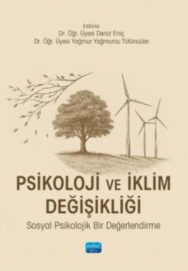 Psikoloji ve İklim Değişikliği Sosyal Psikolojik Bir Değerlendirme kitap kapağı