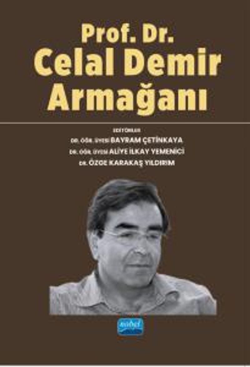 Prof. Dr. Celal Demir Armağanı kitap kapağı