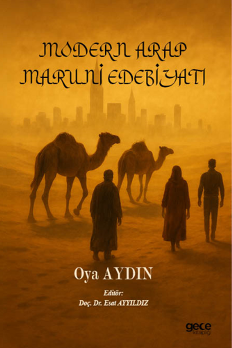 Modern Arap Maruni Edebiyatı kitap kapağı