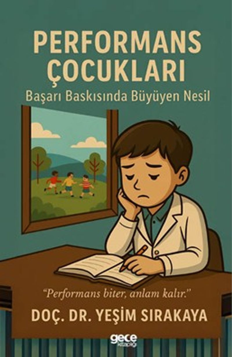 Performans Çocukları kitap kapağı