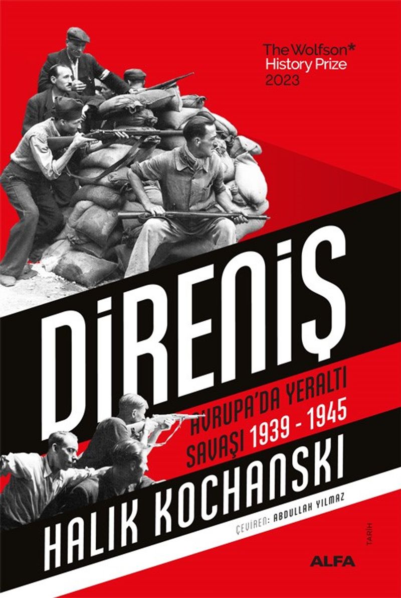 Direniş Avrupa'da Yeraltı Savaşı (1939-1945) kitap kapağı