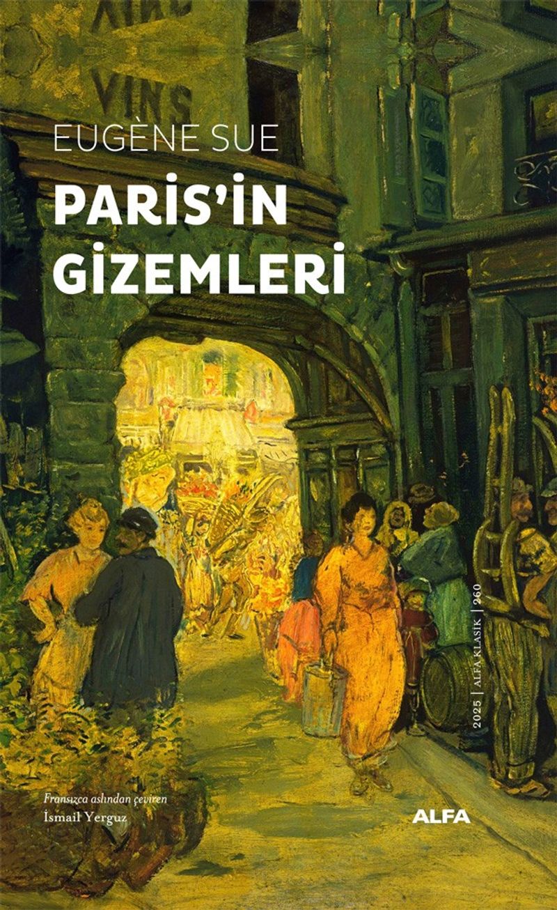 Paris'in Gizemleri (Ciltli) kitap kapağı