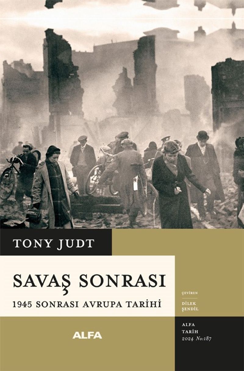 Savaş Sonrası 1945 Sonrası Avrupa Tarihi (Ciltli) kitap kapağı