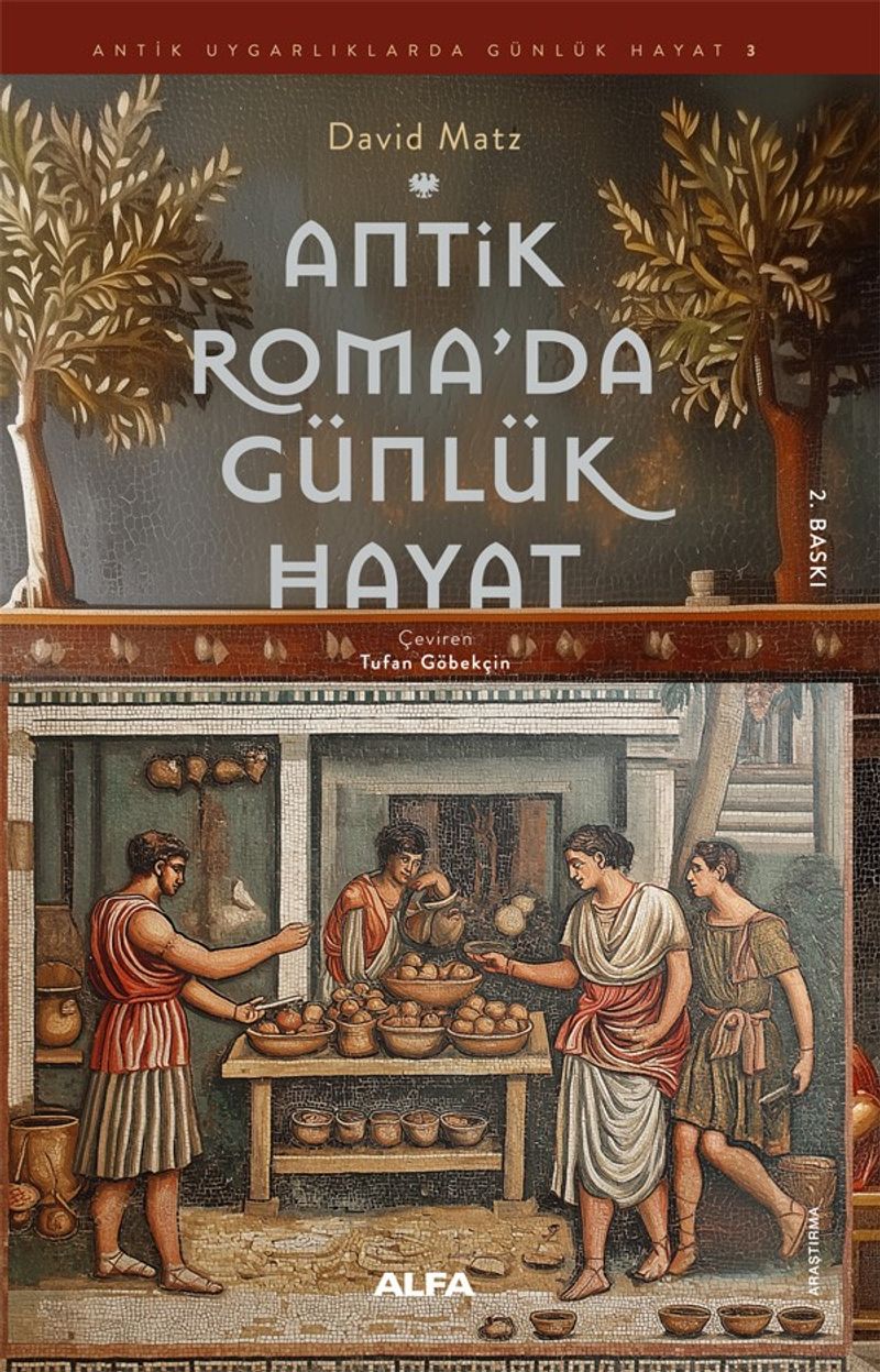 Antik Roma'da Günlük Hayat kitap kapağı