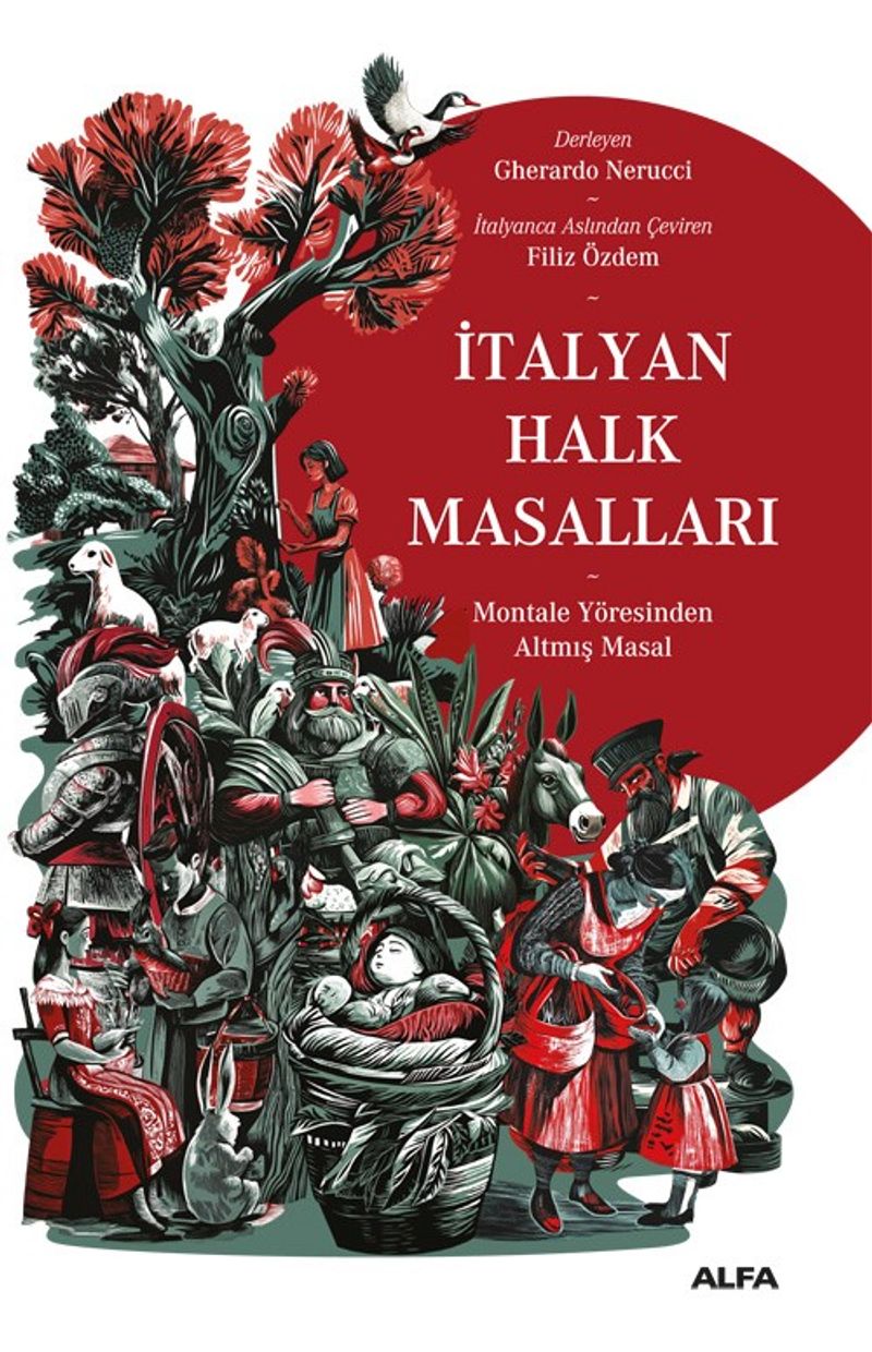 İtalyan Halk Masalları Montale Yöresinden Altmış Masal kitap kapağı