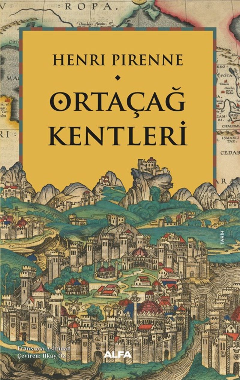 Ortaçağ Kentleri kitap kapağı