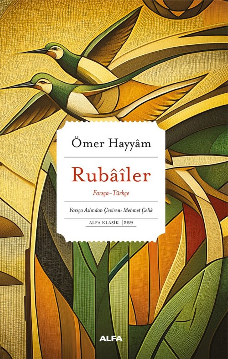 Rubaîler (Farsça - Türkçe) kitap kapağı