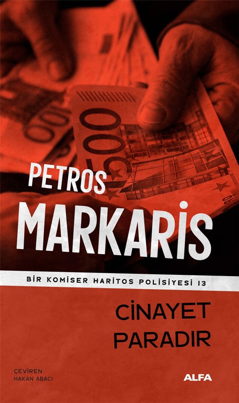 Cinayet Paradır / Bir Komiser Haritos Polisiyesi 13 kitap kapağı