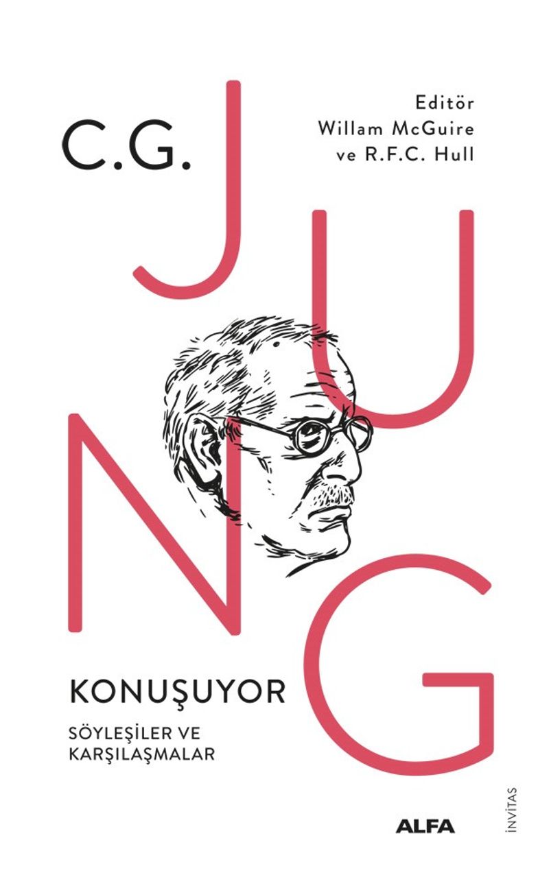 C.G. Jung Konuşuyor Söyleşiler ve Karşılaşmalar kitap kapağı