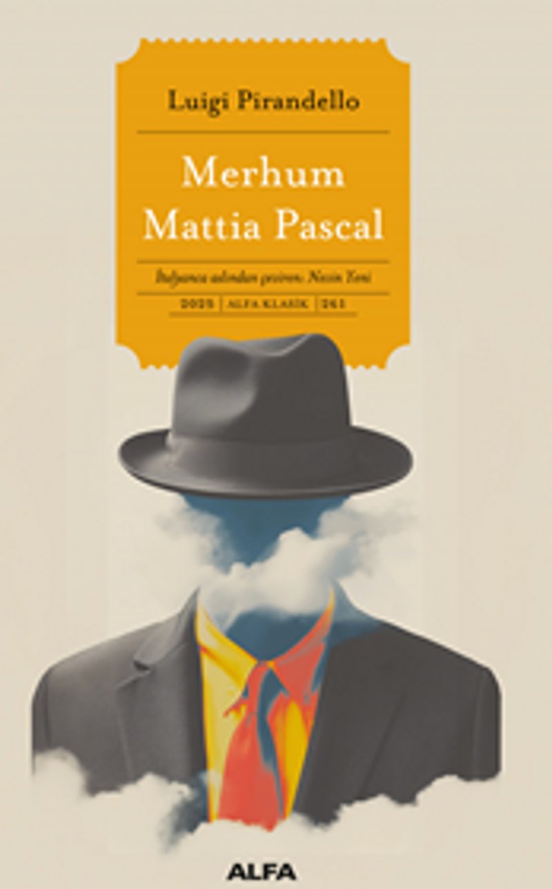 Merhum Mattia Pascal kitap kapağı