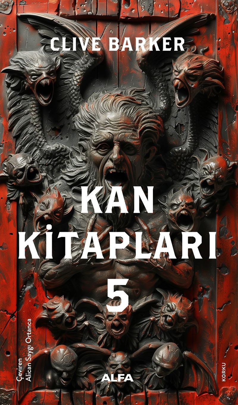 Kan Kitapları 5 kitap kapağı
