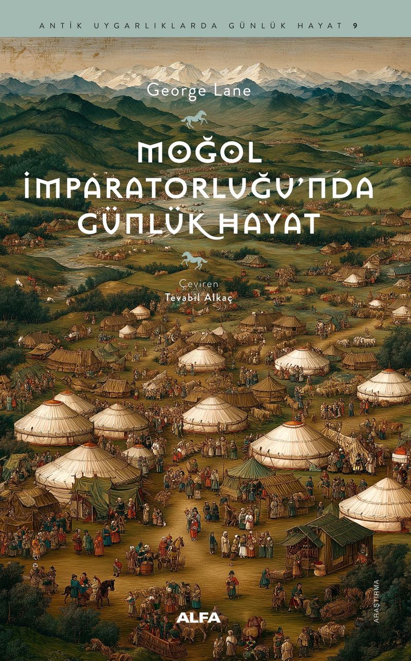 Moğol İmparatorluğu'nda Günlük Hayat kitap kapağı