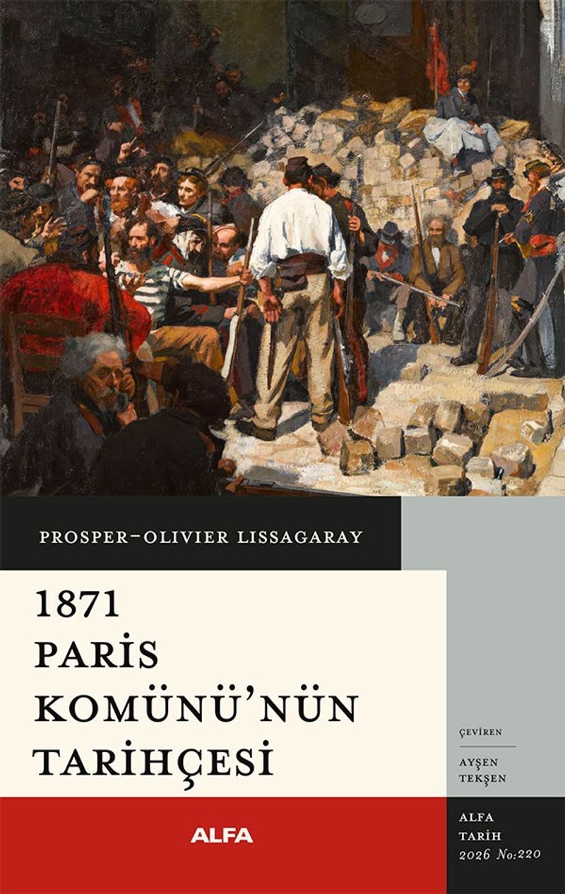 1871 Paris Komünü'nün Tarihçesi kitap kapağı