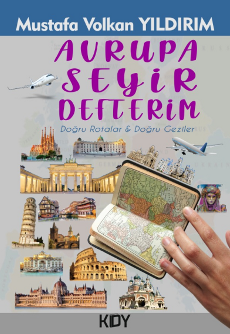 Avrupa Seyir Defterim kitap kapağı