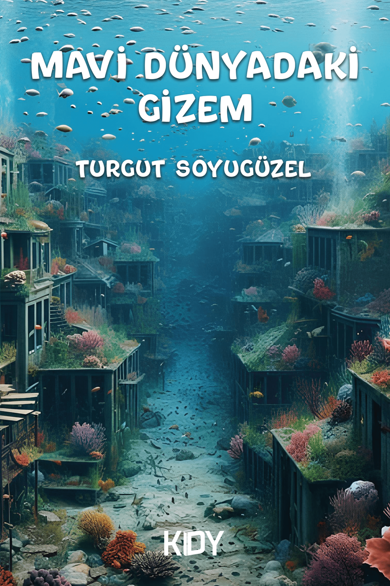 Mavi Dünyadaki Gizem kitap kapağı