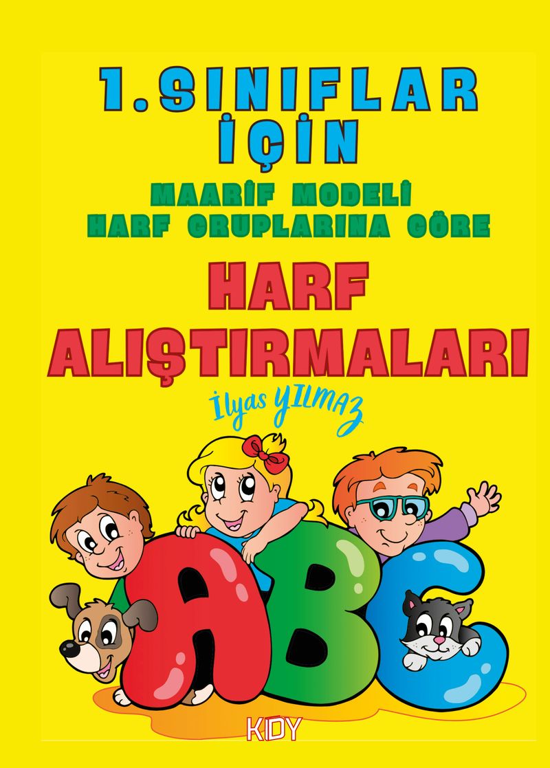 1. Sınıflar İçin Harf Alıştırmaları kitap kapağı