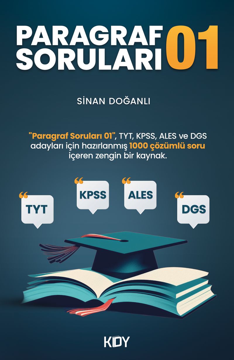 Paragraf Soruları 01 kitap kapağı