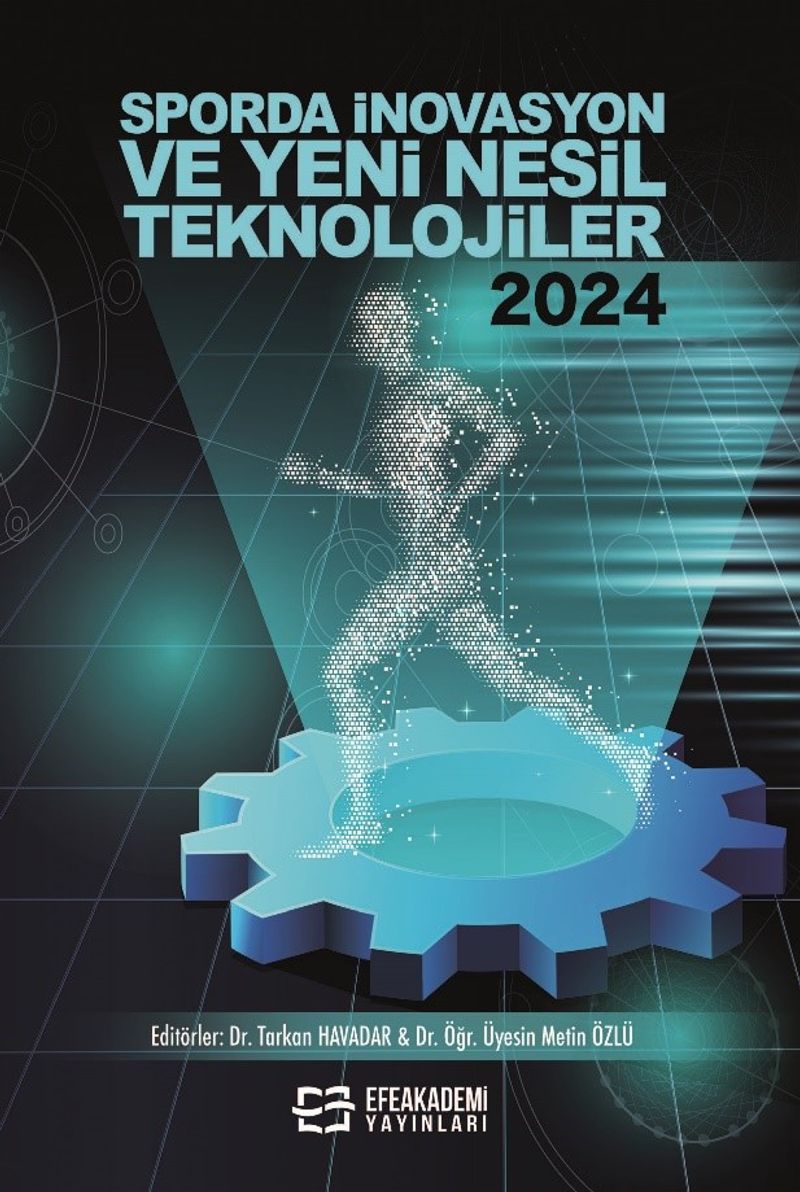 Sporda İnovasyon ve Yeni Nesil Teknolojiler 2024 kitap kapağı
