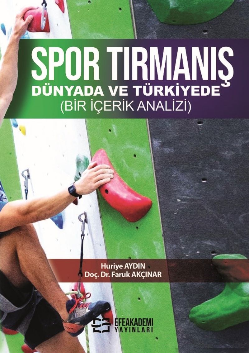 Spor Tırmanış Dünyada ve Türkiyede (Bir İçerik Analizi) kitap kapağı