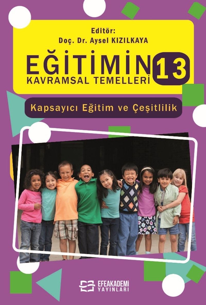 Eğitimin Kavramsal Temelleri 13: Kapsayıcı Eğitim ve Çeşitlilik kitap kapağı