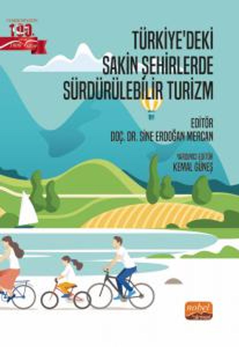 Türkiye'deki Sakin Şehirlerde Sürdürülebilir Turizm kitap kapağı