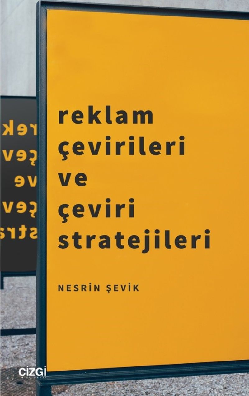 Reklam Çevirileri ve Çeviri Stratejileri kitap kapağı