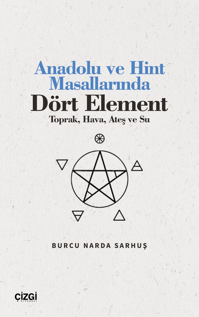 Anadolu ve Hint Masallarında Dört Element Toprak, Hava, Ateş ve Su) kitap kapağı