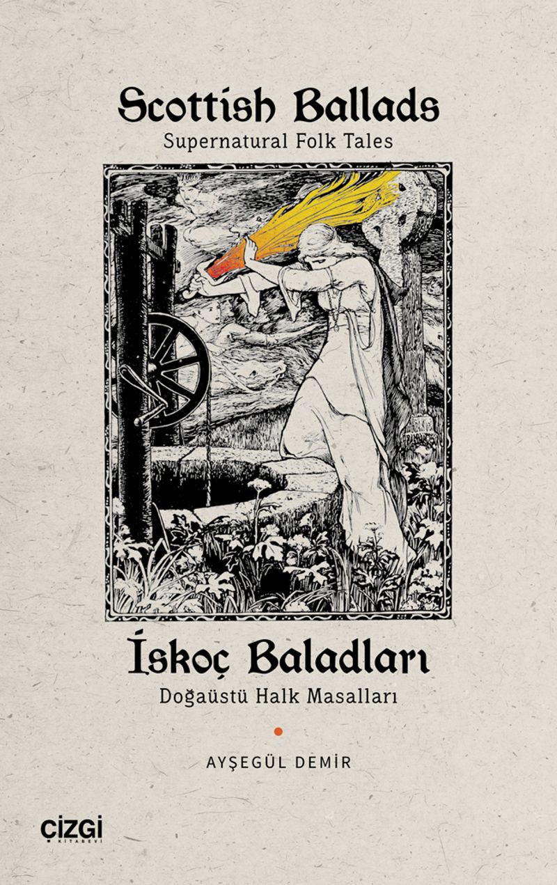 Scottish Ballads (Supernatural Folk Tales) İskoç Baladları (Doğaüstü Halk Masalları) kitap kapağı