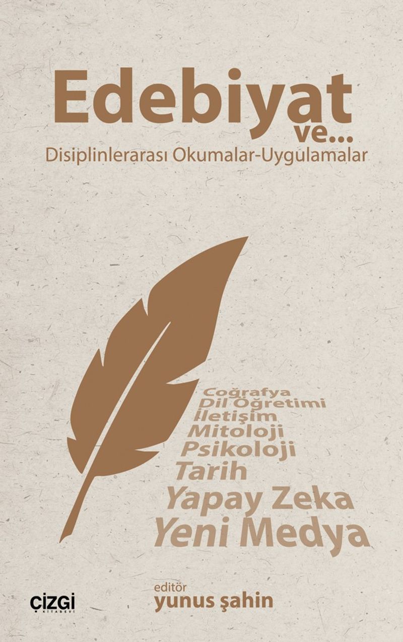 Edebiyat ve Disiplinlerarası Okumalar - Uygulamalar kitap kapağı