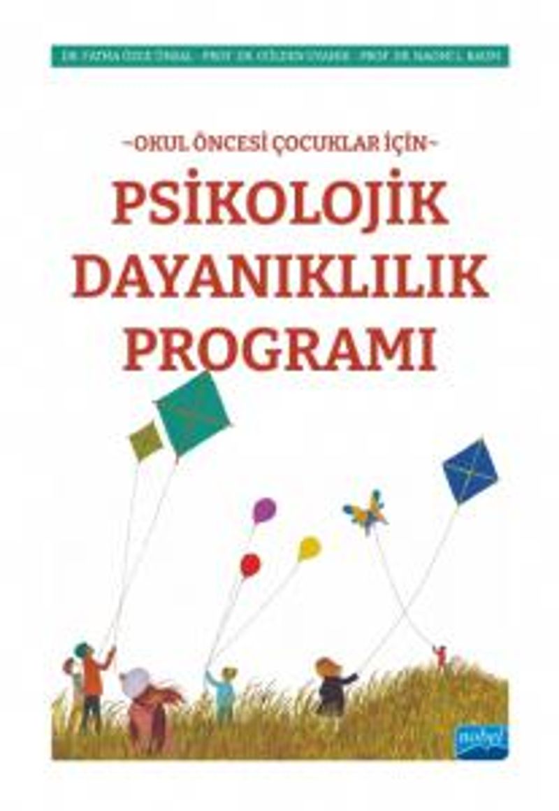 Okul Öncesi Çocuklar İçin Psikolojik Dayanıklılık Programı kitap kapağı