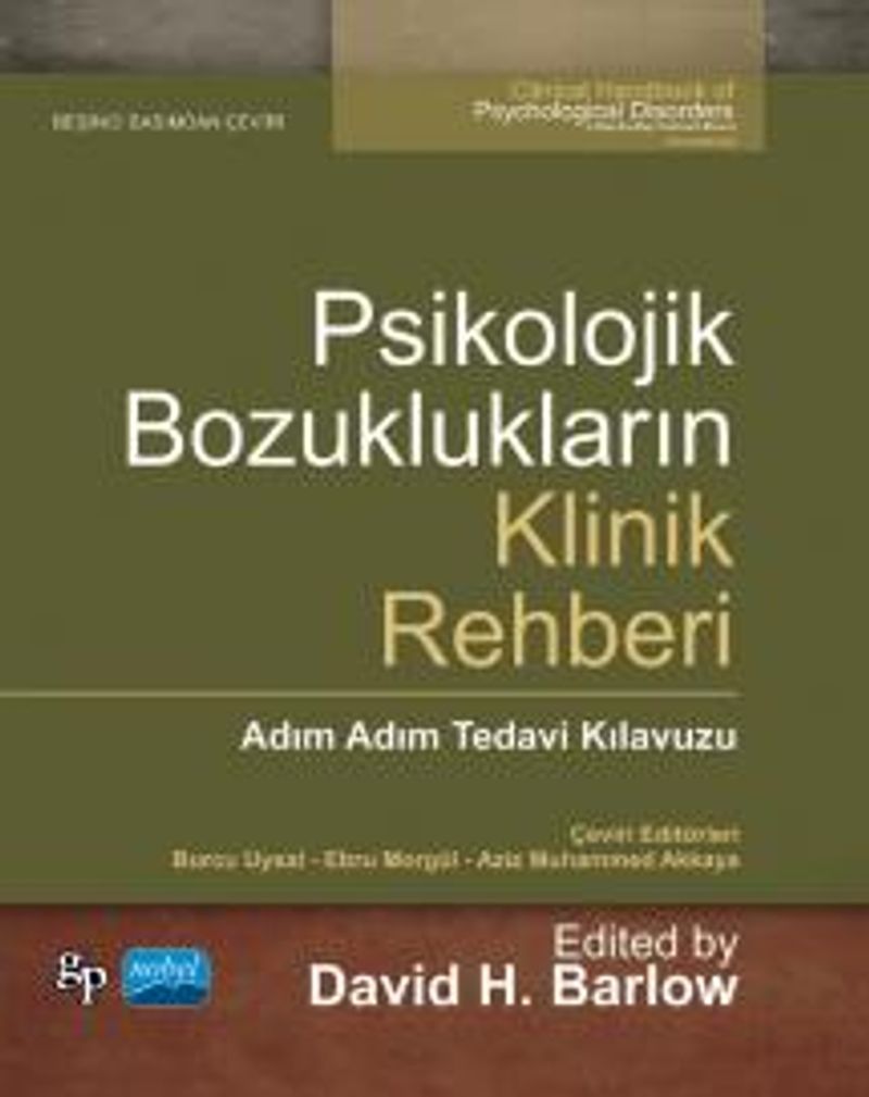 Psikolojik Bozuklukların Klinik Rehberi: Adım Adım Tedavi Kılavuzu kitap kapağı
