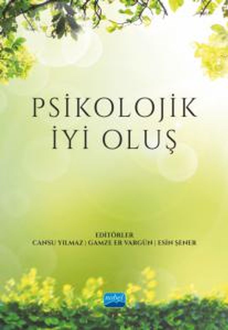 Psikolojik İyi Oluş kitap kapağı