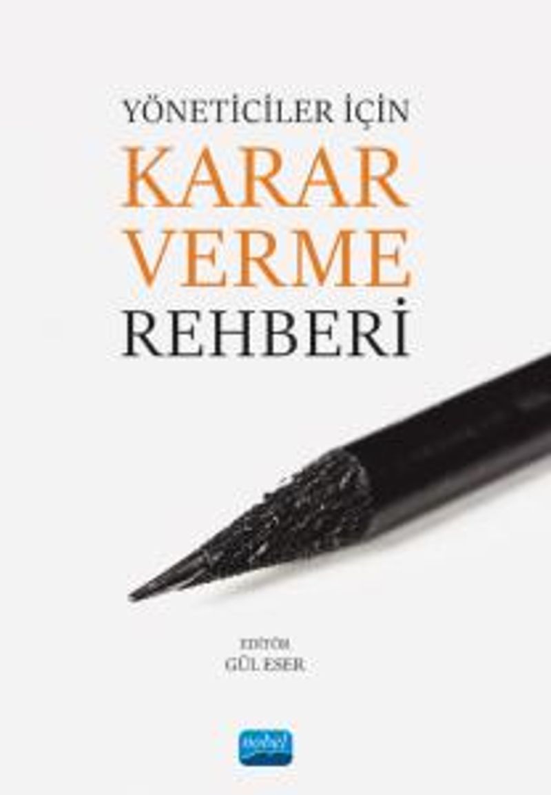 Yöneticiler İçin Karar Verme Rehberi kitap kapağı