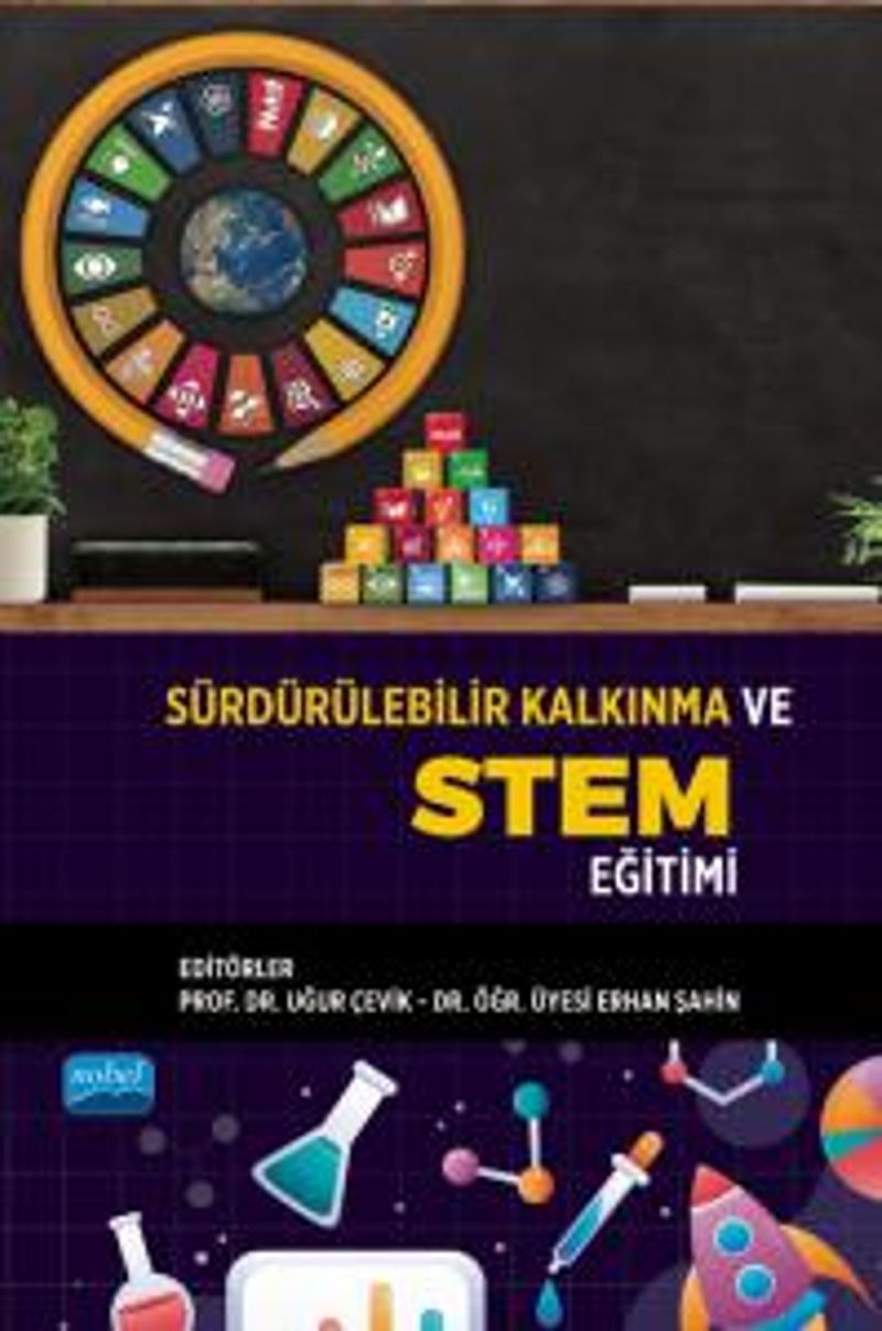 Sürdürülebilir Kalkınma ve STEM Eğitimi kitap kapağı