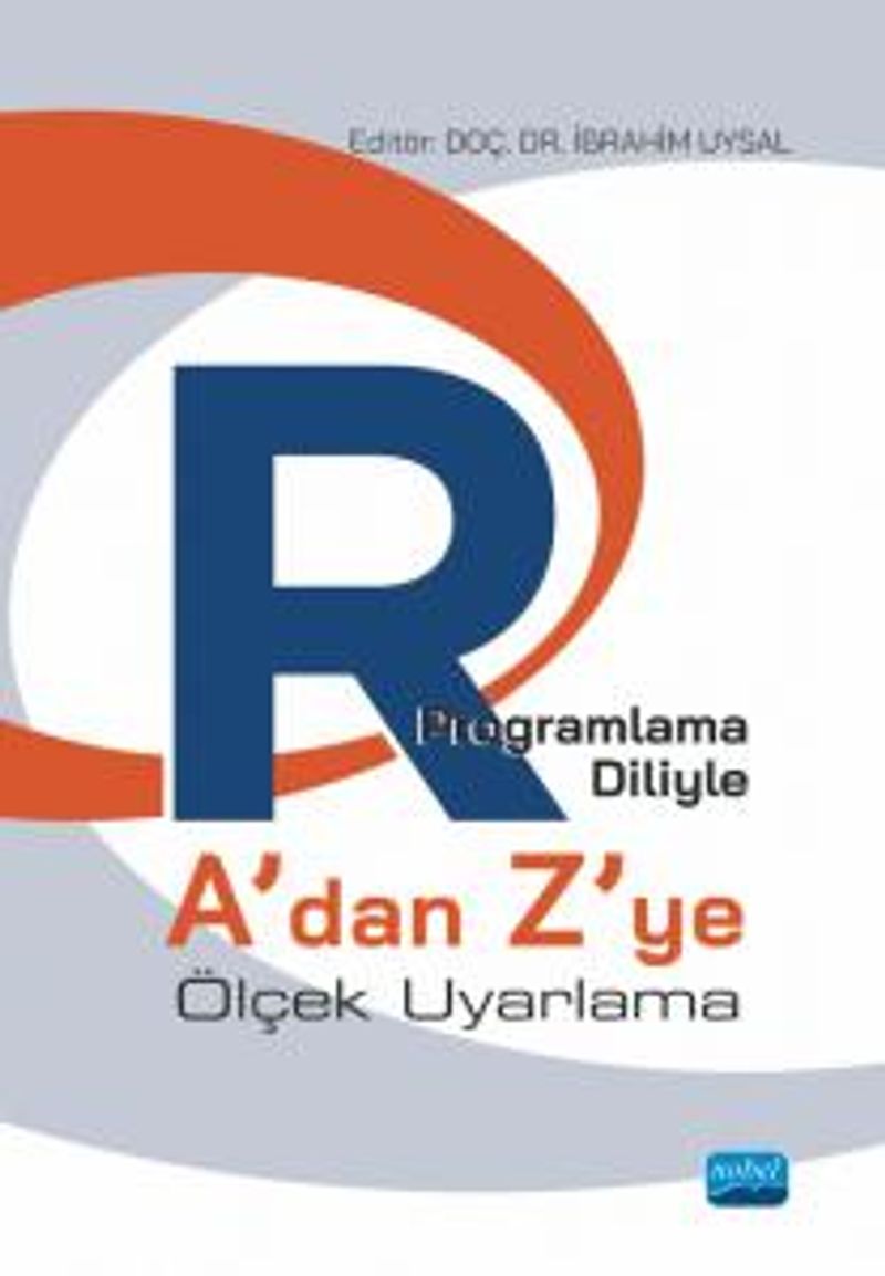 R Programlama Diliyle A'dan Z'ye Ölçek Uyarlama kitap kapağı