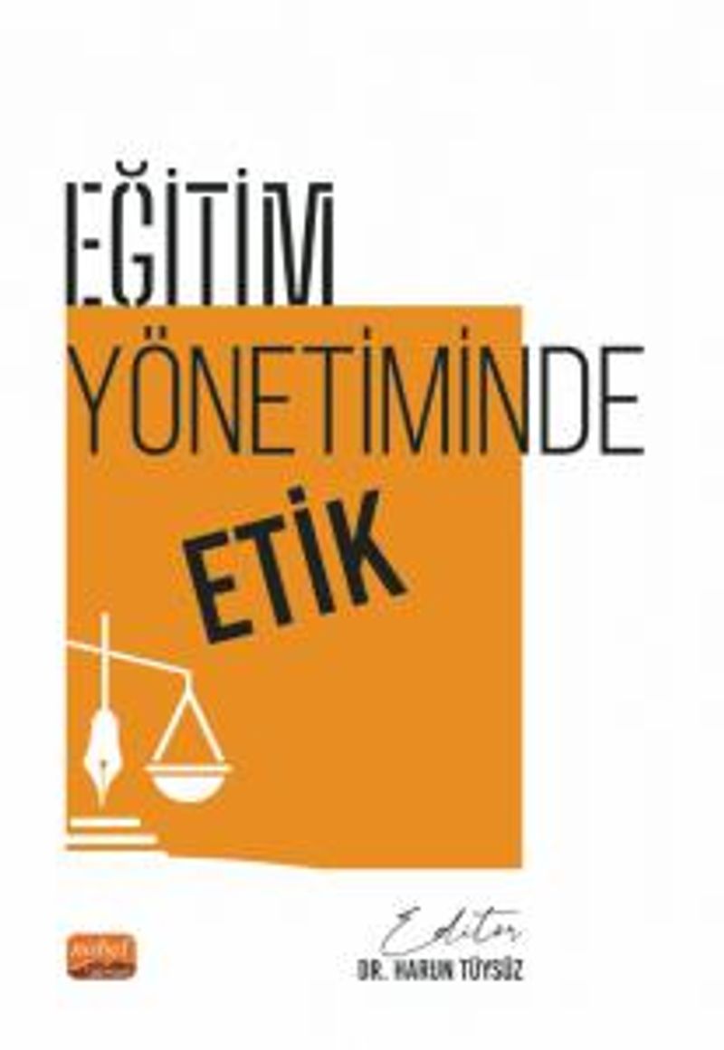 Eğitim Yönetiminde Etik kitap kapağı