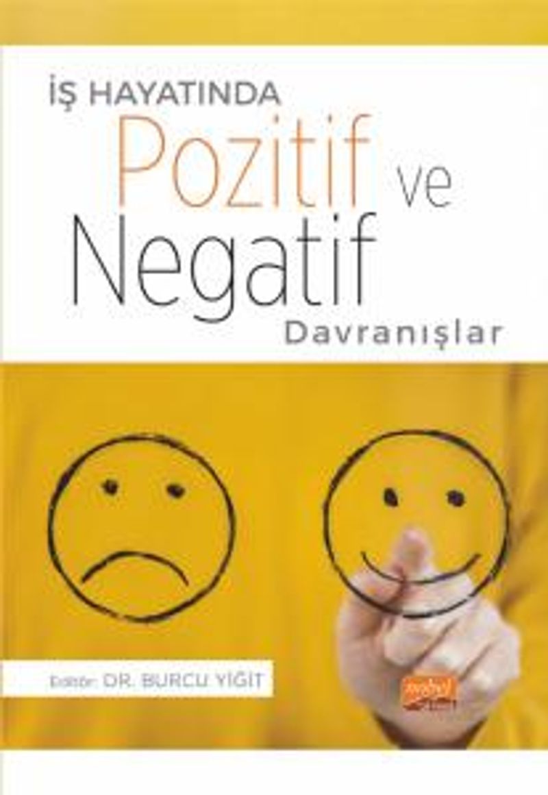 İş Hayatında Pozitif ve Negatif Davranışlar kitap kapağı