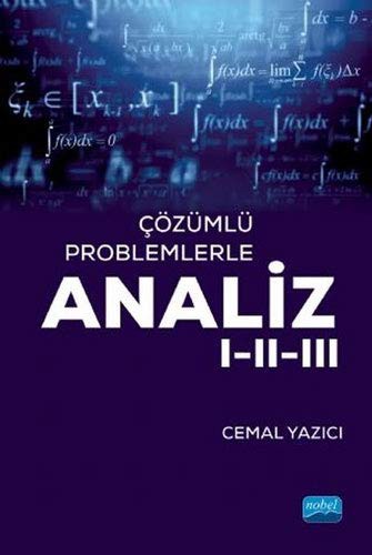 Çözümlü Problemlerle Analiz 1-2-3 kitap kapağı