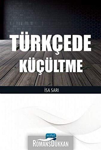Türkçede Küçültme kitap kapağı