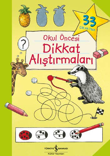 Okul Öncesi Dikkat Alıştırmaları kitap kapağı