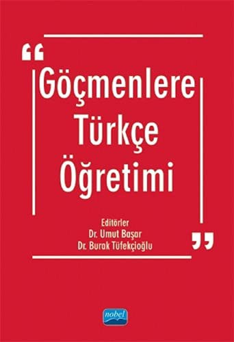 Göçmenlere Türkçe Öğretimi kitap kapağı