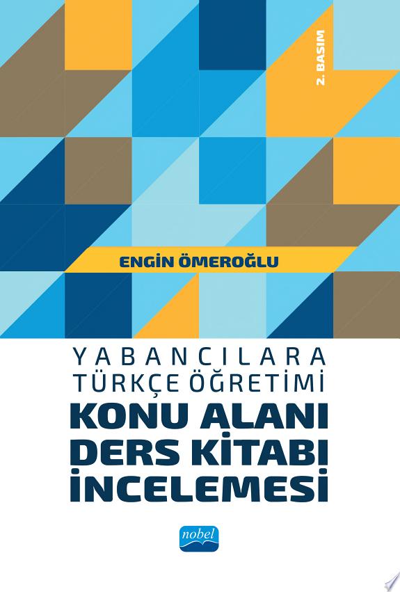Yabancılara Türkçe Öğretimi KONU ALANI DERS KİTABI İNCELEMESİ kitap kapağı