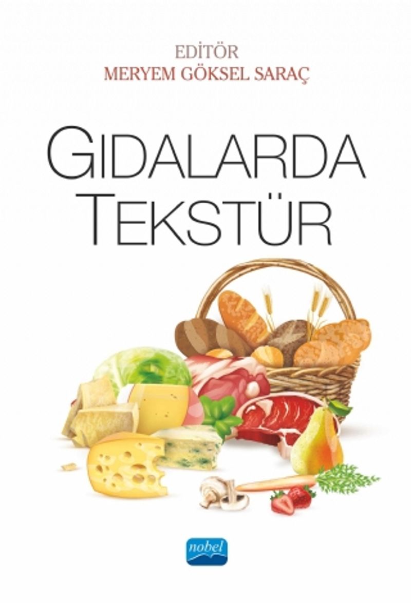 Gıdalarda Tekstür kitap kapağı