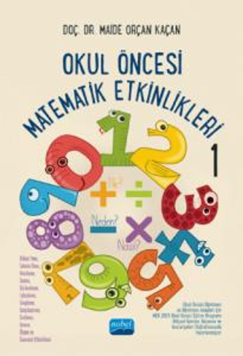 Okul Öncesi Matematik Etkinlikleri 1 kitap kapağı