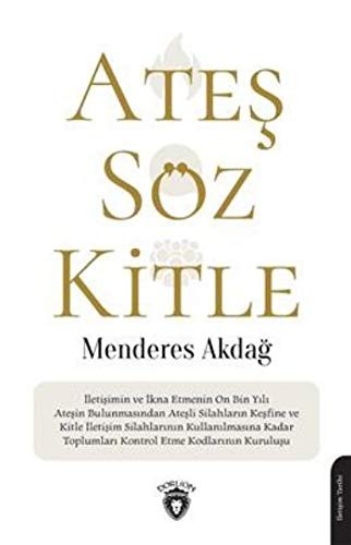 Ateş Söz Kitle kitap kapağı
