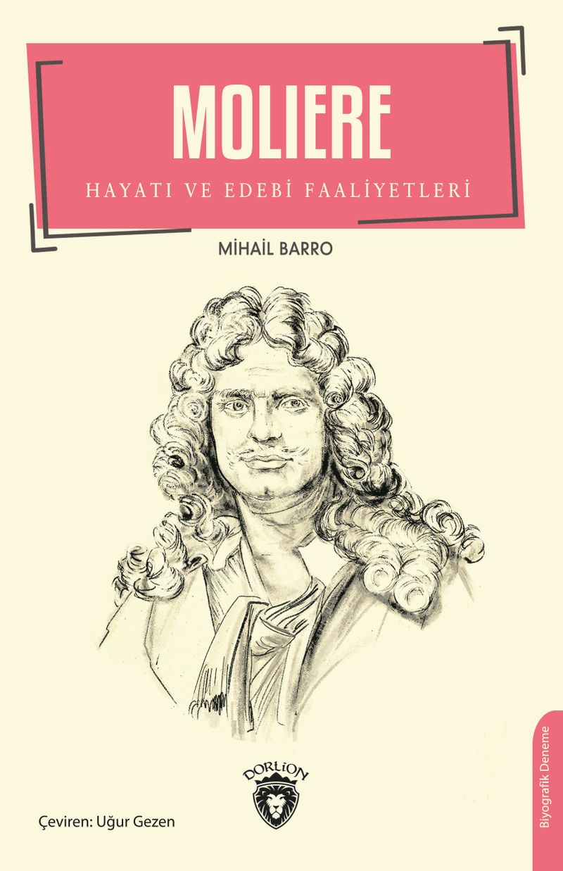 Moliere Hayatı ve Edebi Faaliyetleri kitap kapağı
