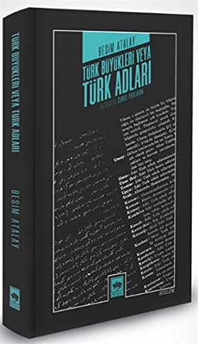 Türk Büyükleri Veya Türk Adları kitap kapağı