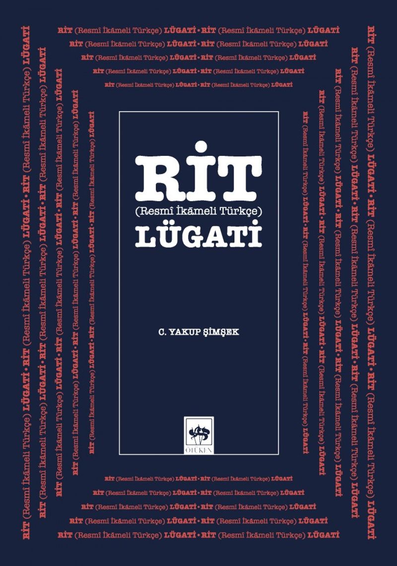 Rit Lügati (Resmi İkameli Türkçe) kitap kapağı
